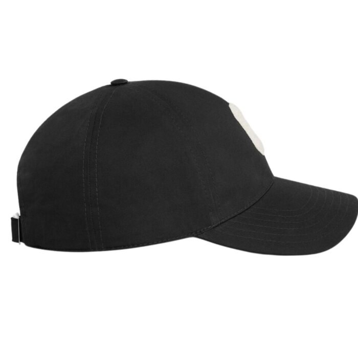 CELINE INITIAL BASEBALL CAP IN COTTON BLACK