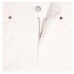 CELINE KITTY JEANS IN OPTIC WHITE WASH DENIM