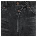 CELINE WESLEY JEANS IN BLACK ICE RINSE WASH DENIM