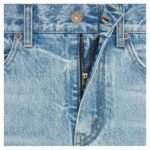 CELINE TESS JEANS IN BLUE ECLIPSE WASH DENIM
