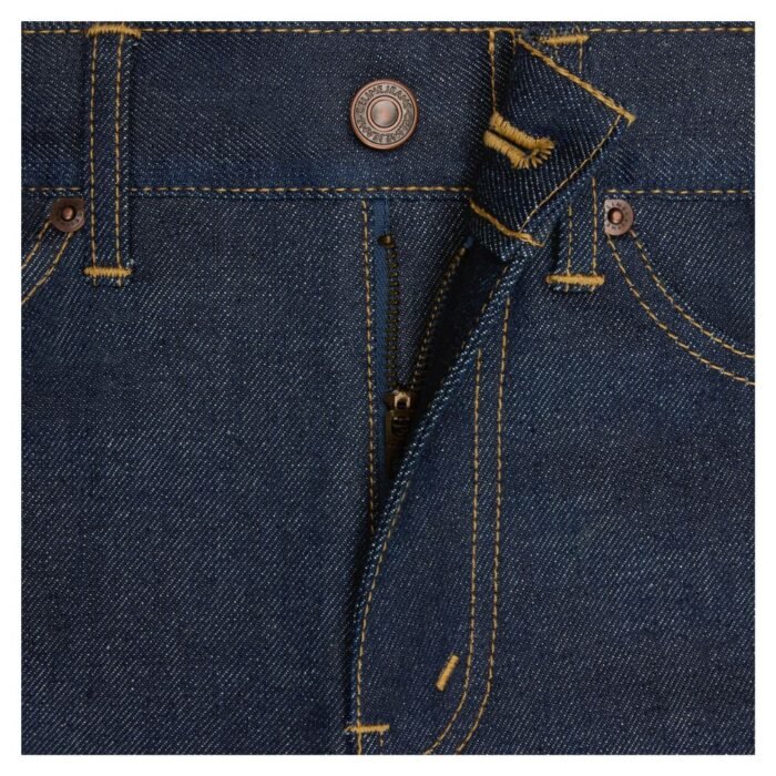 CELINE FRANCOISE JEANS IN RAW WASH DENIM