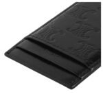 CELINE MAGNET CARD HOLDER IN CALFSKIN WITH TRIOMPHE EMBOSSED