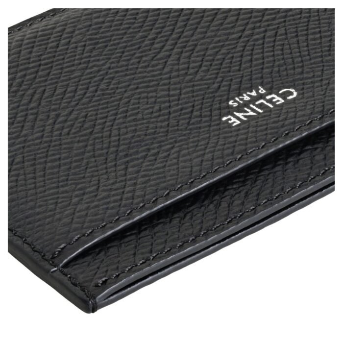 CELINE CARD HOLDER IN GRAINED CALFSKIN
