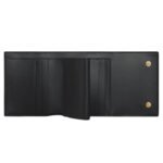 CELINE SMALL TRIFOLD WALLET IN GRAINED CALFSKIN BLACK