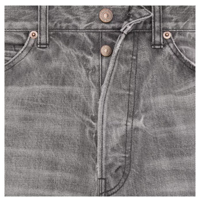 CELINE WESLEY JEANS IN GREY VALLEY WASH DENIM