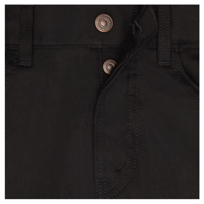 CELINE LOU JEANS IN PURE BLACK WASH DENIM