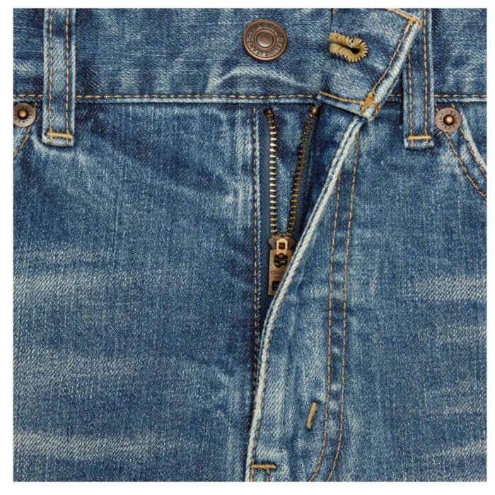 CELINE SKINNY JEANS IN VINTAGE UNION WASH DENIM