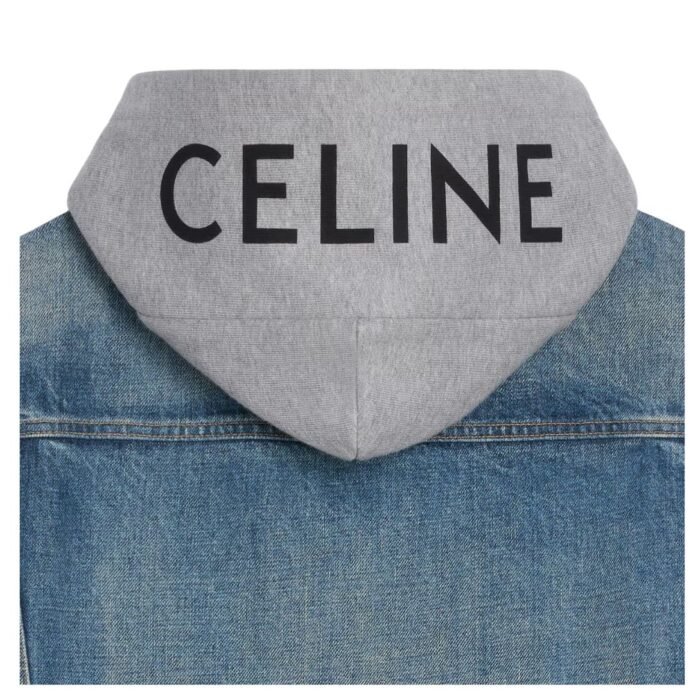 CELINE TRUCKER JACKET IN UNION WASH DENIM