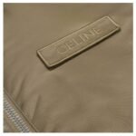 CELINE HOODED BOMBER JACKET IN NYLON TWILL