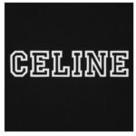 CELINE LOOSE T SHIRT IN COTTON JERSEY