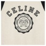 CELINE BLASON LOOSE SWEATSHIRT IN COTTON FLEECE