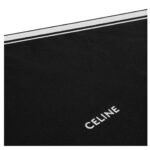 CELINE LOOSE SWEATSHIRT IN COTTON FLEECE BLACK