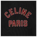 CELINE PARIS TEDDY JACKET IN COLLEGE FLEECE