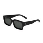 CELINE BLACK FRAME 53 SUNGLASSES IN ACETATE BLACK