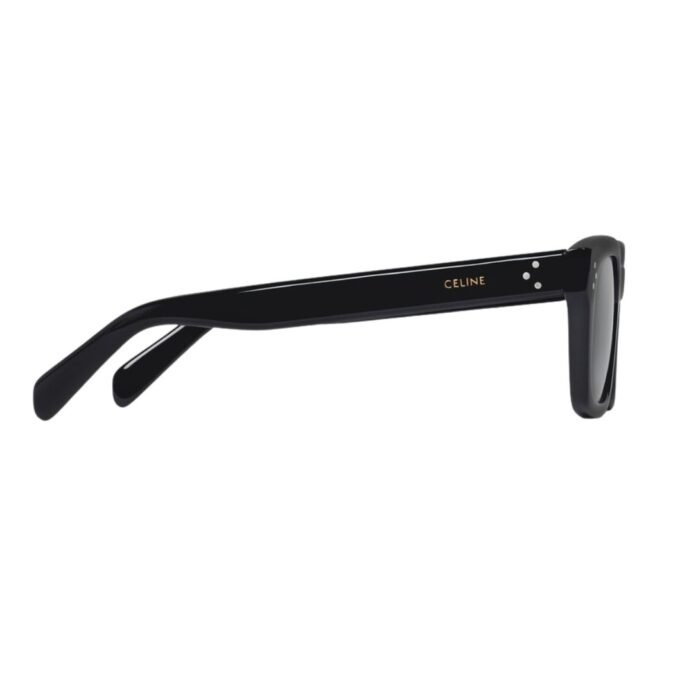 CELINE BLACK FRAME 41 SUNGLASSES IN ACETATE BLACK