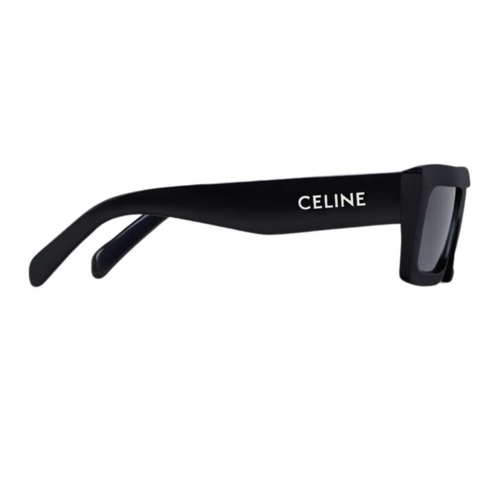CELINE MONOCHROMS 02 SUNGLASSES IN ACETATE BLACK