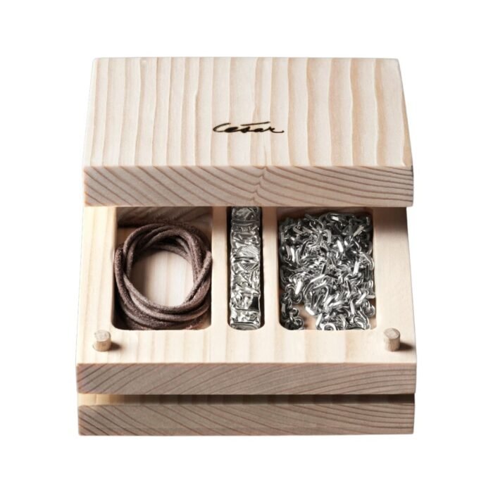 CELINE CÉSAR PROJECT COMPRESSION NECKLACE IN STERLING SILVER