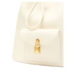 LORO PIANA EXTRA DRAWSTRING BACKPACK L27 WHISPER WHITE