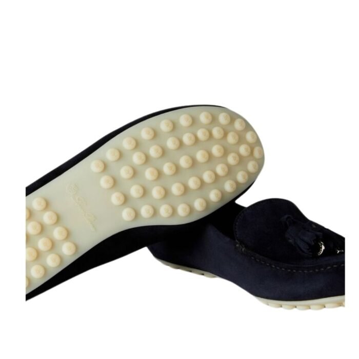 LORO PIANA DOT SOLE WALK LOAFER NAVY BLUE