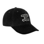 CELINE TRIOMPHE BASEBALL CAP IN CORDUROY