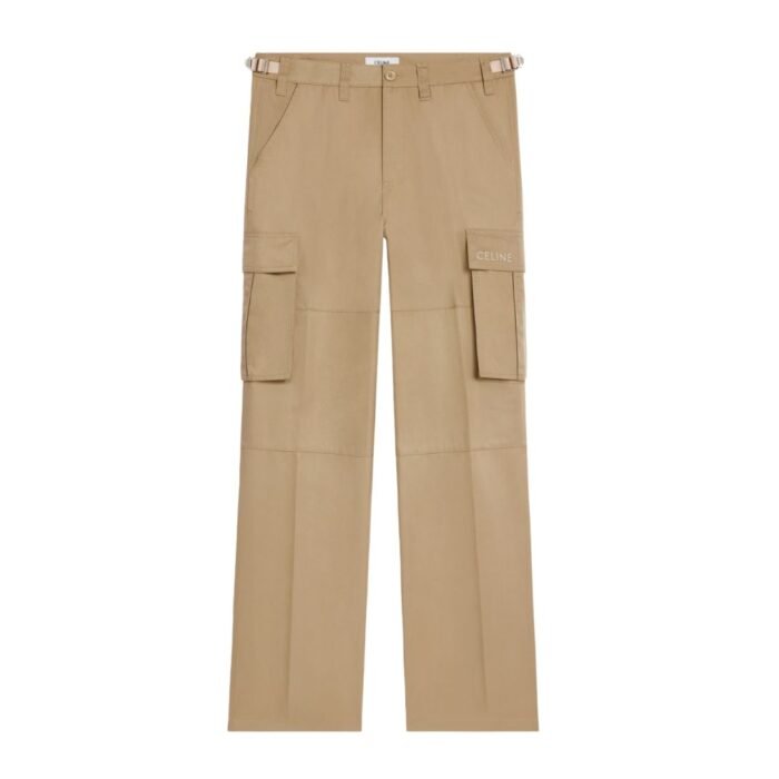 CELINE CARGO PANTS IN TECHNICAL COTTON BLACK