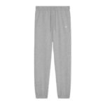 CELINE TRIOMPHE LOOSE TRACK PANTS IN COTTON AND CASHMERE GREY-OFF WHITE
