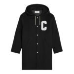 CELINE COLLEGE LONG PARKA IN DOUBLE FACE WOOL