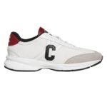 CELINE RUNNER CR 02 LOW LACE UP SNEAKER IN MESH CALFSKIN AND SUEDE CALFSKIN