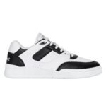 CELINE TRAINER CT 07 LOW LACE UP SNEAKER IN CALFSKIN OPTIC WHITE