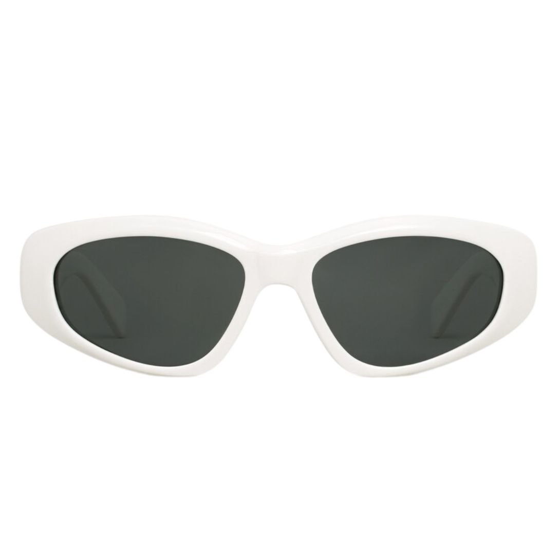 5 CELINE MONOCHROMS 07 SUNGLASSES IN ACETATE BLACK