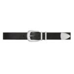 CELINE LARGE WESTERN BELT IN VINTAGE CALFSKIN