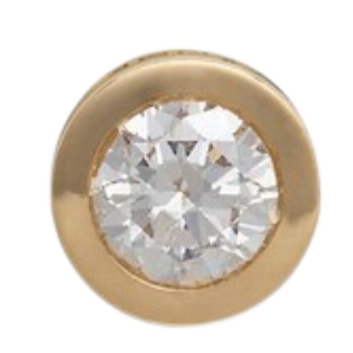 CELINE SENTIMENTAL BRILLANT STUD IN YELLOW GOLD AND DIAMOND