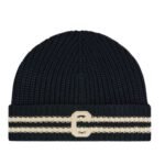 CELINE INITIAL BEANIE IN COTTON