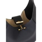 LORO PIANA MEDIUM BOBBIN BAG BLUE NAVY-BLACK