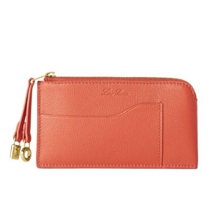 LORO PIANA EXTRA ZIP POUCH WHISPER WHITE