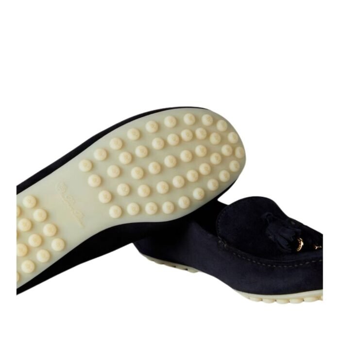 LORO PIANA DOT SOLE WALK LOAFER BLUE NAVY
