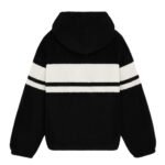 CELINE HOODED JACKET IN JERSEY FLEECE