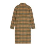 CELINE SMOKING COAT IN TARTAN CHECKED WOOL