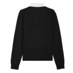 CELINE BLASON POLO SHIRT IN STRIPED JERSEY