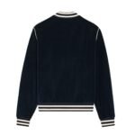 CELINE TRIOMPHE TEDDY JACKET IN VELVET JERSEY