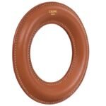 CELINE BANGLE IN LAMBSKIN TAN