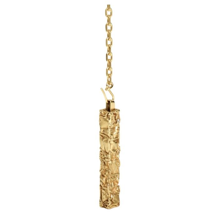 CELINE CÉSAR PROJECT COMPRESSION NECKLACE IN VERMEIL