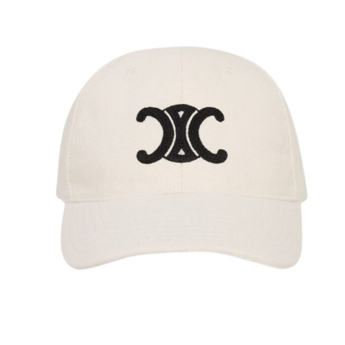 CELINE TRIOMPHE BASEBALL CAP IN WOOL