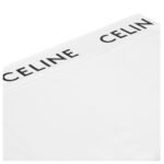CELINE BOXERS IN COTTON JERSEY WHITE