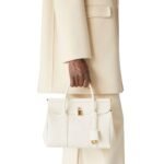 LORO PIANA LOOM BAG L25 WHISPER WHITE-SUN GOLD
