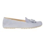 LORO PIANA DOT SOLE WALK LOAFER BLUE NAVY