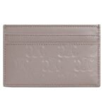 CELINE MEDIUM CARD HOLDER IN CALFSKIN WITH TRIOMPHE EMBOSSED PEBBLE