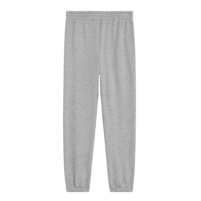 CELINE TRIOMPHE LOOSE TRACK PANTS IN COTTON AND CASHMERE GREY-OFF WHITE