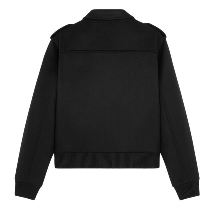 CELINE MILITARY BLOUSON IN CASHMERE CLOTH