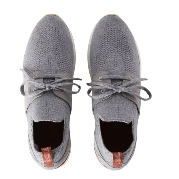LORO PIANA 360 LP LADY FLEXY WALK SNEAKER FLANNEL GRAY